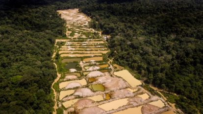 Garimpo ilegal de ouro na Amazônia paraense. Foto: Gustavo Basso (6)
