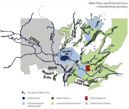 Water-Bodies and Protected Areas in the Oder-Spree area, Brandenburg. Author: Paulina Schute (1)